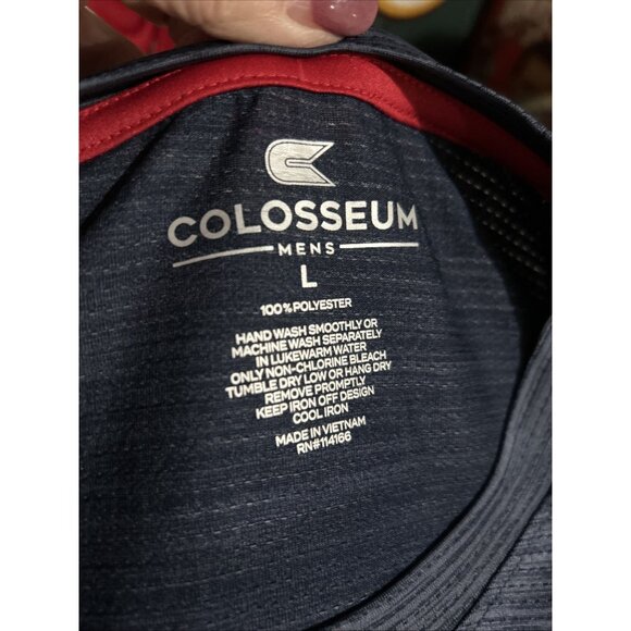 NEW Arizona Wildcats Colosseum  Blue Performance Shirt Men's L - Picture 8 of 9